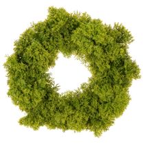 Article Couronne de mousse artificielle, décorative pour table ou porte, 28 cm