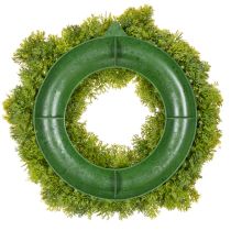 Article Couronne de mousse artificielle, décorative pour table ou porte, 28 cm