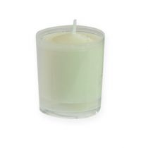 Recharge bougie funéraire blanche H5.8cm 20 pièces