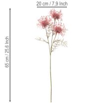 Article Coussin à épingles en forme de branche de protéa artificielle de 65 cm (lot de 3)