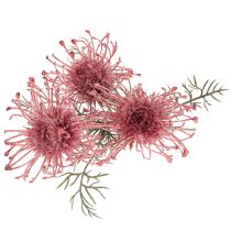 Article Coussin à épingles en forme de branche de protéa artificielle de 65 cm (lot de 3)