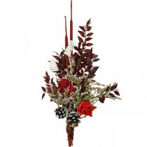 Article Garniture naturelle pour tombes, fleuristerie funéraire, assortiment de 3 pièces, 24 pièces