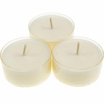Article Bougies chauffe-plat Pure Nature Lights Durée de combustion 10 heures Bougies cire de colza 8 pcs