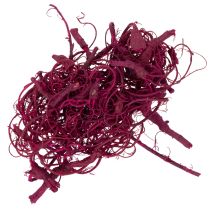 Article Fibres de tamarin naturelles pour loisirs créatifs, bordeaux, 500 g - Décoration, art floral, création