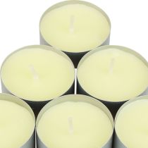 Article Veilleuses bougies chauffe-plat veilleuses aluminium jaune durée de combustion 8 heures 60 pièces