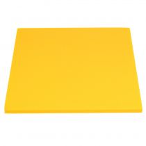 Panneaux design en mousse florale, jaune 34,5 cm × 34,5 cm, 3 pièces