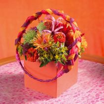 Article Arrangement de table en brique de mousse florale 11 cm x 11 cm x 8,5 cm 4 pcs