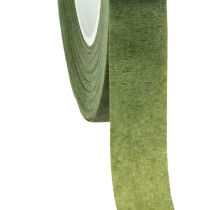 Article OASIS® Flower Tape, ruban floral autocollant, vert mousse L13mm L27,5cm 2 pièces