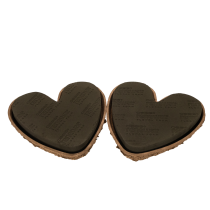 Article Cœur en mousse florale OASIS® Renewal® Biolit® 33 cm (lot de 2)