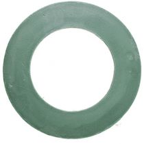 Article Anneau mousse floral couronne verte masse enfichable Ø42cm 2 pcs