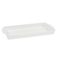 Article Bol enfichable OASIS® blanc 23 cm x 11,5 cm x 2,5 cm 5 pièces