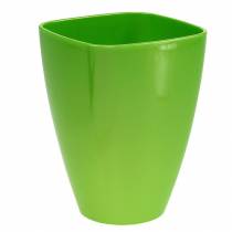 Article Pot à orchidées brillant Ø12,5cm citron vert 1 pce