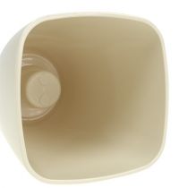 Article Pot à orchidées brillant Ø12,5cm sable 1 pce