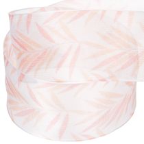 Article Ruban d'organza, ruban de mousseline, orange jungle, 40 mm, 15 m