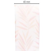 Article Ruban d'organza, ruban de mousseline, orange jungle, 40 mm, 15 m