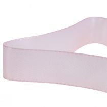 Article Ruban déco ruban cadeau ruban rose lisière 25mm 3m