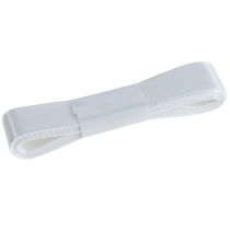 Article Ruban décoratif cadeau ruban blanc lisière 25 mm 3 m 10 pièces