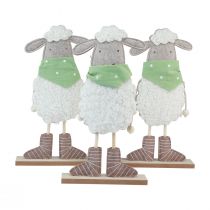 Article Décoration de Pâques décoration de table mouton figurines de décoration de Pâques 37cm 3pcs