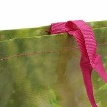 Article Sac shopping avec anses Bonheur plastique 38 × 10 × 40cm
