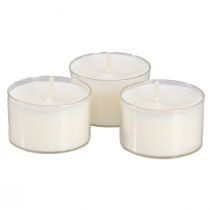 Article Bougies chauffe-plat PURE Nature Lights en cire de colza Ø38mm 40 pièces