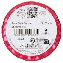 Article Bougie pilier PURE en cire naturelle pour une ambiance chaleureuse 13 cm