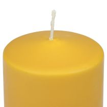 Article Bougie pilier PURE bougies Wenzel miel jaune 130/70mm
