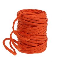 Article Cordon en papier renforcé 6 mm 23 m orange