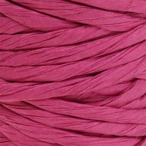 Article Cordon de papier 6mm 23m rose