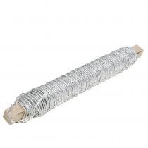 Article Cordon de papier enveloppé dans du fil Ø0,8mm 22m argent