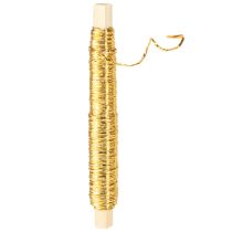 Article Cordon papier fil enroulé Ø0.8mm 22m or