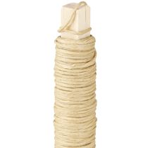 Article Cordon papier fil enroulé Ø0.8mm 22m nature