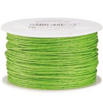 Article Cordon papier enroulé Ø2mm 100m vert pomme