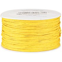 Article Cordon de papier enroulé Ø2mm 100m jaune