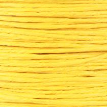Article Cordon de papier enroulé Ø2mm 100m jaune
