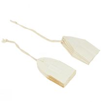 Article Étoiles en papier, décorations de Noël, ornements pour sapin, blanches et dorées, 15 cm, lot de 6