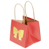 Article Papier pour sacs cadeaux à motif ruban, 12 cm, lot de 8