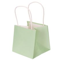 Article Sachet cadeau à motif floral, petit sachet cadeau pour occasions spéciales, 12 cm, lot de 12