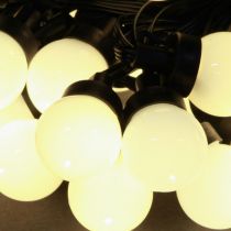 Article Guirlande lumineuse boule LED éclairage de fête blanc chaud L735cm