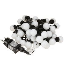 Article Guirlande lumineuse boule LED éclairage de fête blanc chaud L735cm