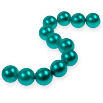 Perles déco Ø2cm turquoise 12pcs