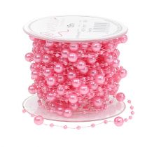 Article Perle cordon rose 6mm 15m