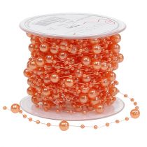 Collier de perles Orange 6mm 15m