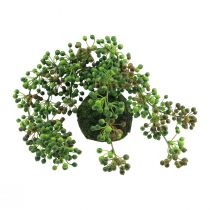 Article Rang de perles boule de mousse artificielle plantes artificielles vert 38cm