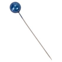 Article Epingles Tête Perle Bleu Ø10mm 60mm