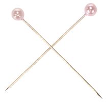 Article Aiguilles à tête de perle roses Ø4 mm 4 cm 150 pièces