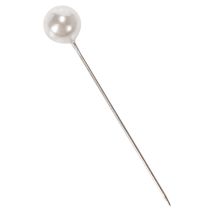 Article Epingles Tête Perle Blanc Ø10mm 60mm