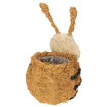Article Pot de fleurs en forme d'abeille, panier décoratif pour plantes, idéal pour une décoration intérieure ludique, printemps-été, 24 cm, lot de 2