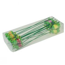 Article Bouchons pour plantes grenouilles bouchons de fleurs décoratifs 24cm 16 pcs