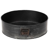 Article Pot de fleurs, moule à pâtisserie décoratif, moule à charnière pour plantation, décoration en métal Ø24cm H7,5cm