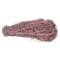 Article Bol en forme de cœur avec branches et insert en aluminium pour compositions florales, 14 cm, lot de 2